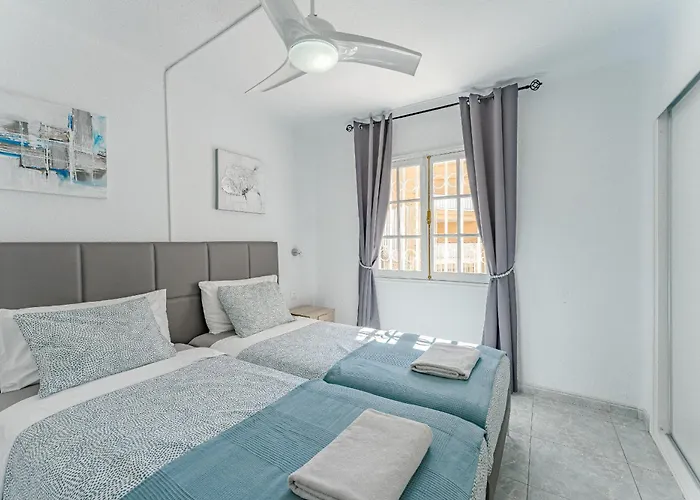 Heated Pool In Front Of A Costa Adeje (Tenerife)