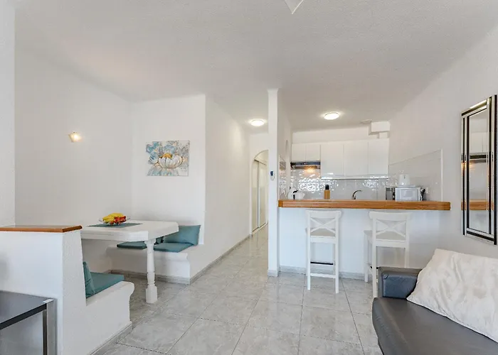 Heated Pool In Front Of A Costa Adeje (Tenerife)